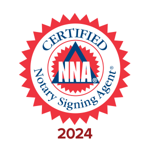 <a href="https://www.nationalnotary.org/knowledge-center/signing-agent-resources" target="_blank"><img src="https://www.nationalnotary.org/Image%20Library/NNA/membership% 20images/nsa_member_badge.png" alt="Certified Notary Signing Agent" width="100" height="100" border="0" title="Certified Notary Signing Agent" /></a>